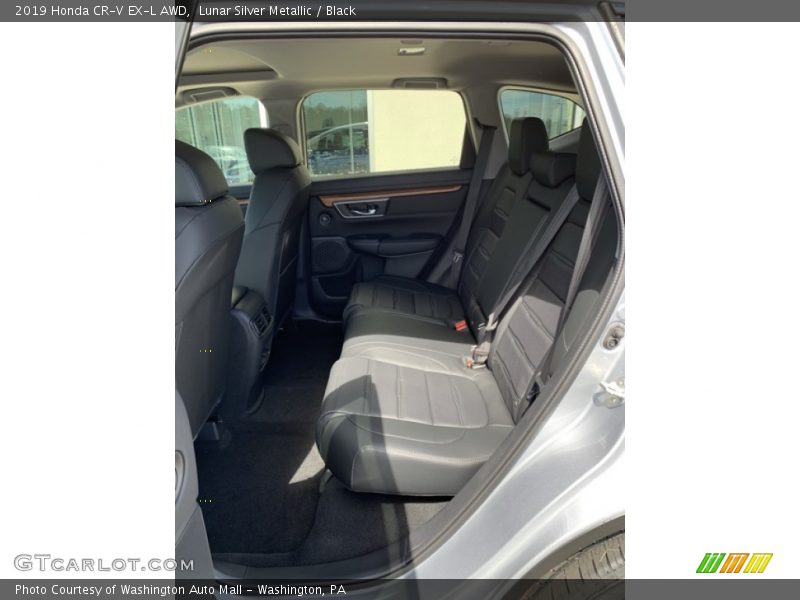 Lunar Silver Metallic / Black 2019 Honda CR-V EX-L AWD