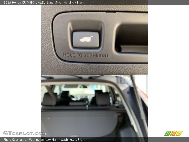 Lunar Silver Metallic / Black 2019 Honda CR-V EX-L AWD