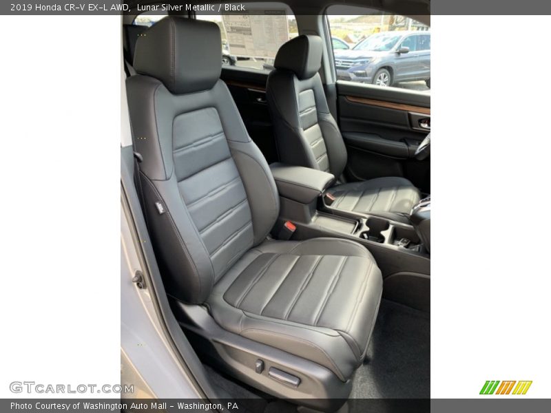 Lunar Silver Metallic / Black 2019 Honda CR-V EX-L AWD