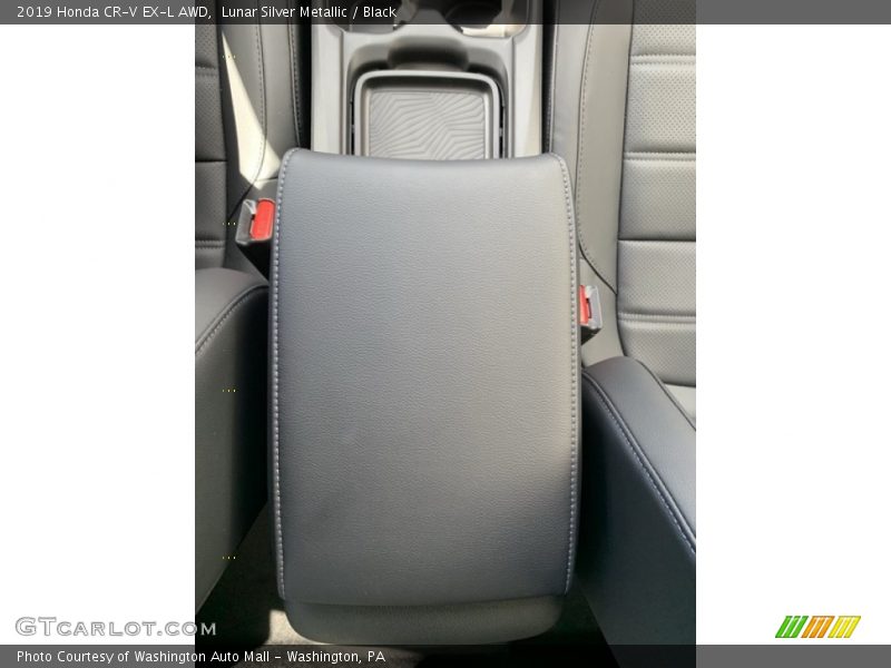 Lunar Silver Metallic / Black 2019 Honda CR-V EX-L AWD