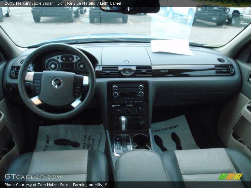 Light Ice Blue Metallic / Light Camel 2008 Mercury Sable Sedan