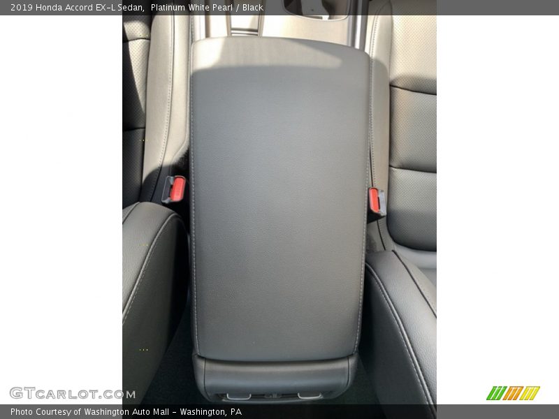 Platinum White Pearl / Black 2019 Honda Accord EX-L Sedan
