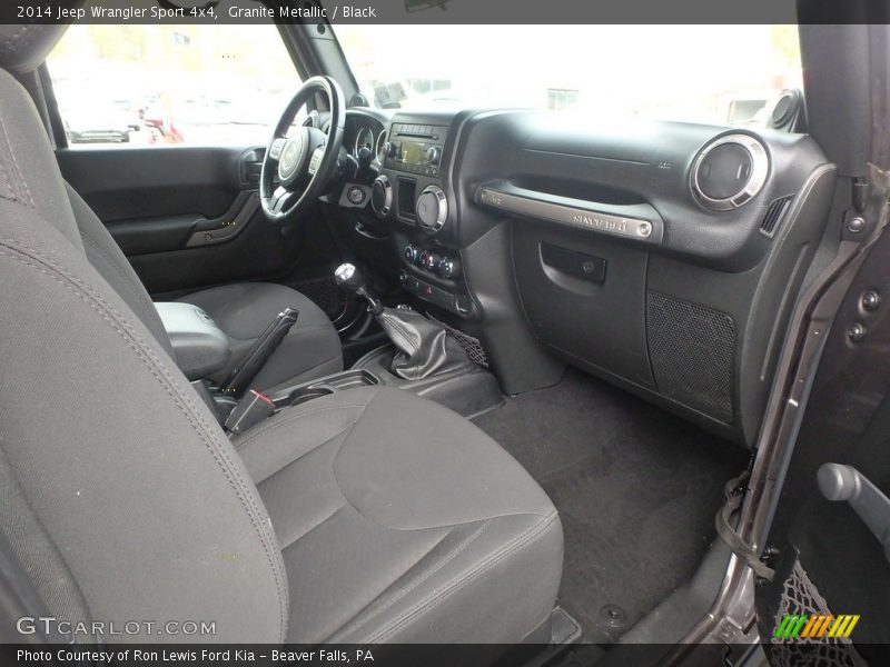 Granite Metallic / Black 2014 Jeep Wrangler Sport 4x4