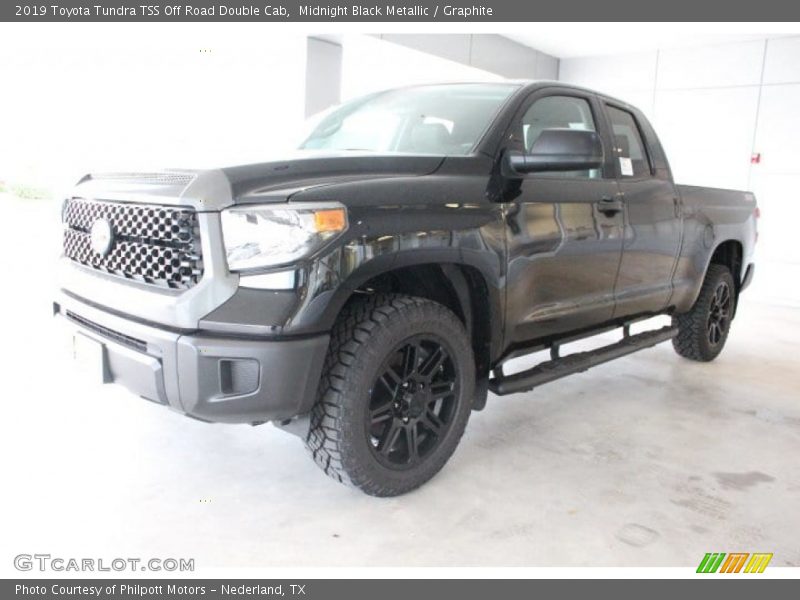 Midnight Black Metallic / Graphite 2019 Toyota Tundra TSS Off Road Double Cab