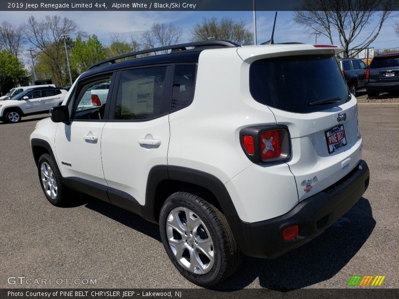 Alpine White / Black/Ski Grey 2019 Jeep Renegade Limited 4x4