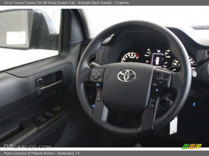 Midnight Black Metallic / Graphite 2019 Toyota Tundra TSS Off Road Double Cab