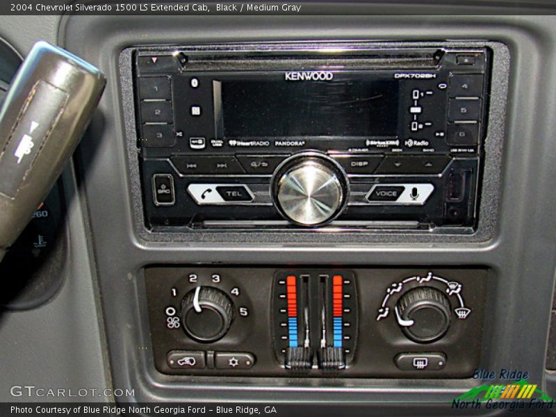 Black / Medium Gray 2004 Chevrolet Silverado 1500 LS Extended Cab