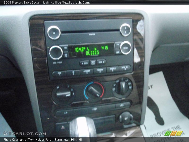 Light Ice Blue Metallic / Light Camel 2008 Mercury Sable Sedan