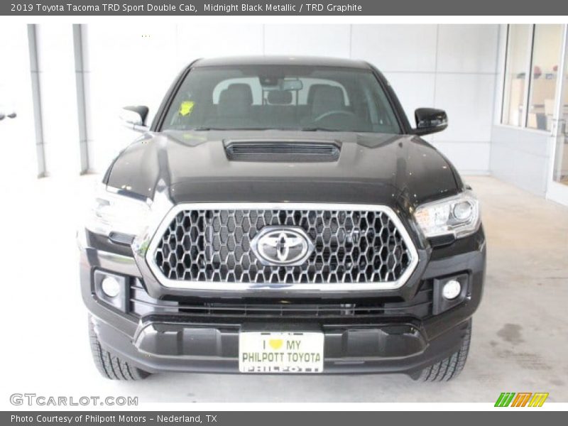 Midnight Black Metallic / TRD Graphite 2019 Toyota Tacoma TRD Sport Double Cab