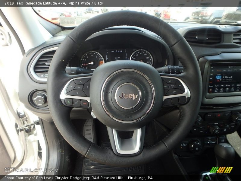  2019 Renegade Latitude 4x4 Steering Wheel