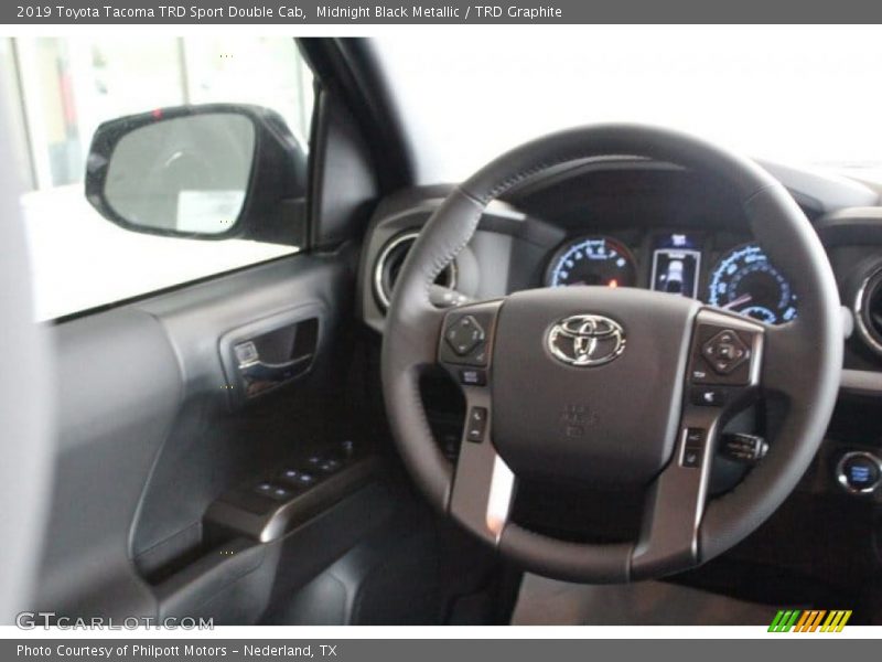 Midnight Black Metallic / TRD Graphite 2019 Toyota Tacoma TRD Sport Double Cab