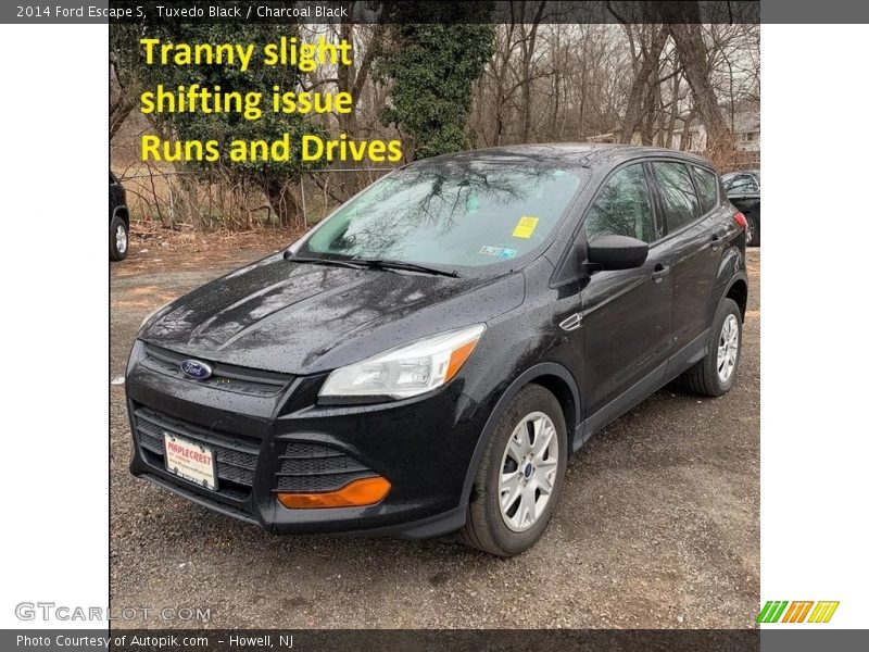 Tuxedo Black / Charcoal Black 2014 Ford Escape S