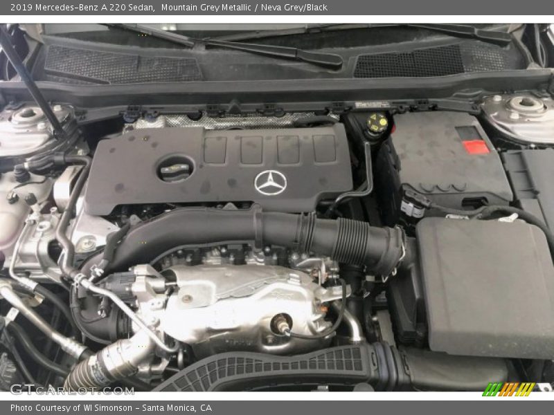 Mountain Grey Metallic / Neva Grey/Black 2019 Mercedes-Benz A 220 Sedan