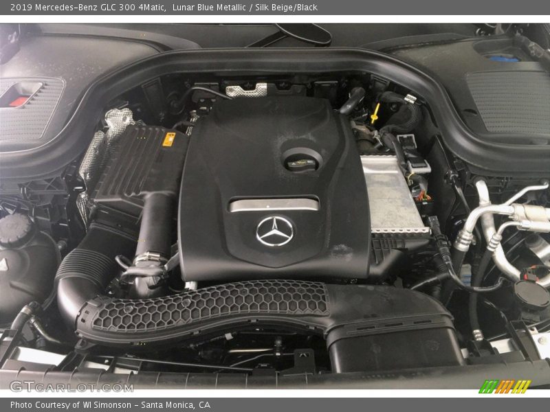 Lunar Blue Metallic / Silk Beige/Black 2019 Mercedes-Benz GLC 300 4Matic