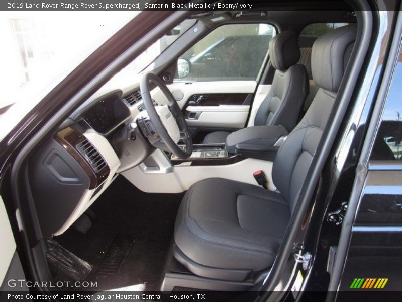 Santorini Black Metallic / Ebony/Ivory 2019 Land Rover Range Rover Supercharged
