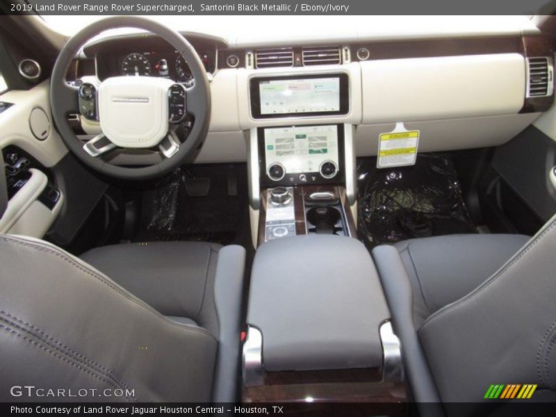 Santorini Black Metallic / Ebony/Ivory 2019 Land Rover Range Rover Supercharged