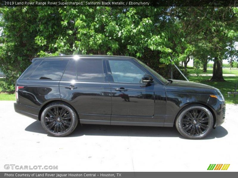 Santorini Black Metallic / Ebony/Ivory 2019 Land Rover Range Rover Supercharged