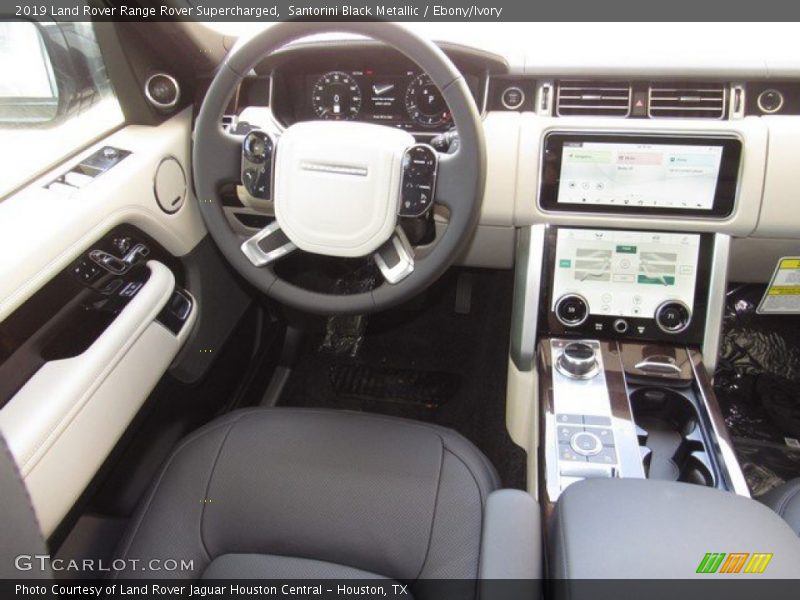 Santorini Black Metallic / Ebony/Ivory 2019 Land Rover Range Rover Supercharged