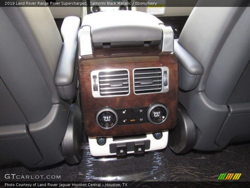 Santorini Black Metallic / Ebony/Ivory 2019 Land Rover Range Rover Supercharged