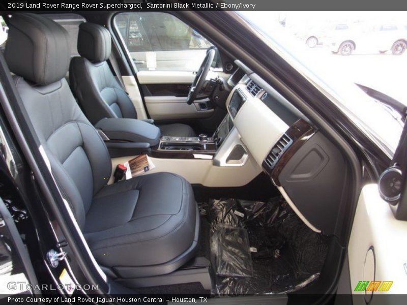 Santorini Black Metallic / Ebony/Ivory 2019 Land Rover Range Rover Supercharged