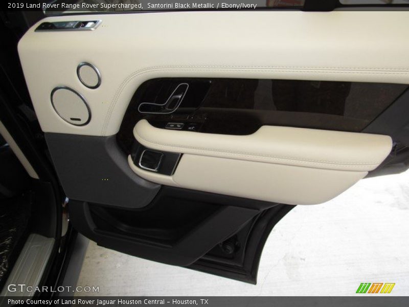 Santorini Black Metallic / Ebony/Ivory 2019 Land Rover Range Rover Supercharged