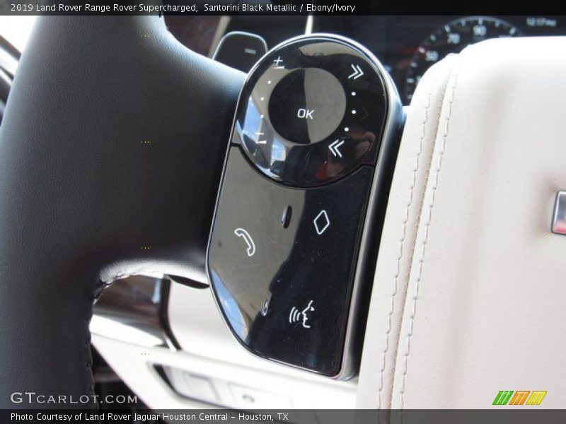 Santorini Black Metallic / Ebony/Ivory 2019 Land Rover Range Rover Supercharged