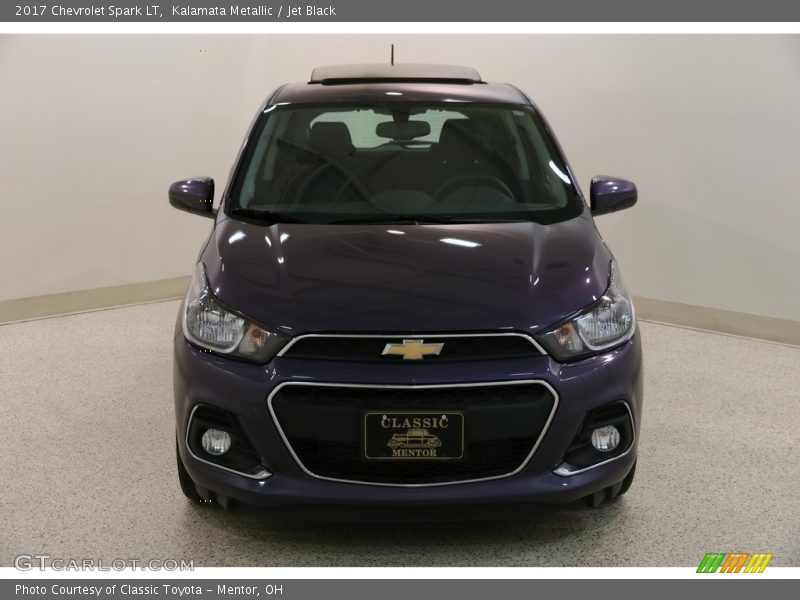 Kalamata Metallic / Jet Black 2017 Chevrolet Spark LT