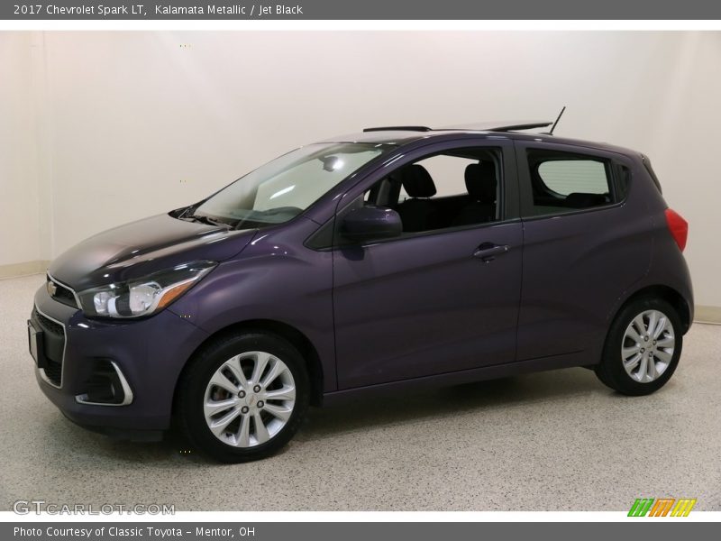 Kalamata Metallic / Jet Black 2017 Chevrolet Spark LT