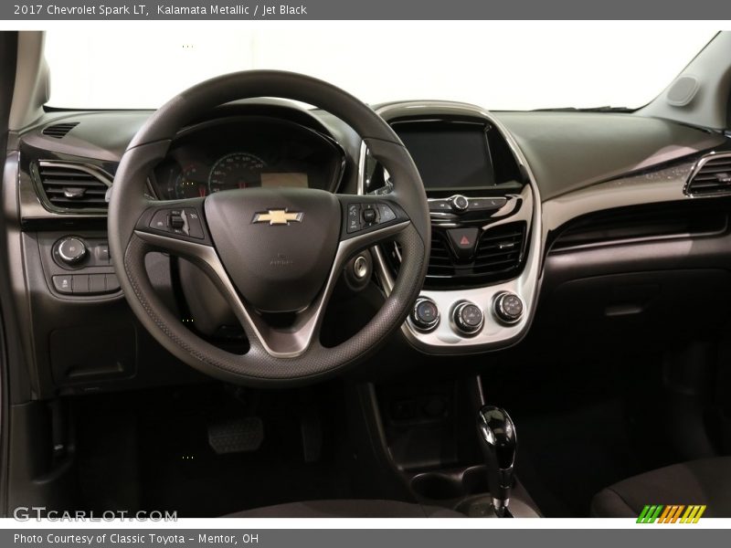 Kalamata Metallic / Jet Black 2017 Chevrolet Spark LT