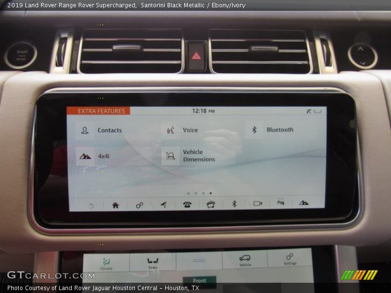 Santorini Black Metallic / Ebony/Ivory 2019 Land Rover Range Rover Supercharged