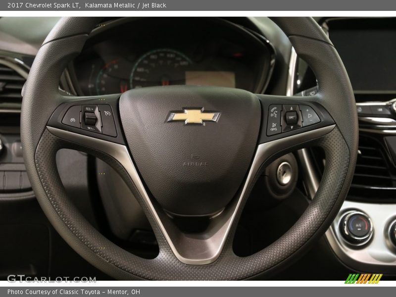 Kalamata Metallic / Jet Black 2017 Chevrolet Spark LT