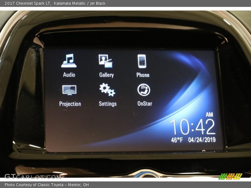 Kalamata Metallic / Jet Black 2017 Chevrolet Spark LT
