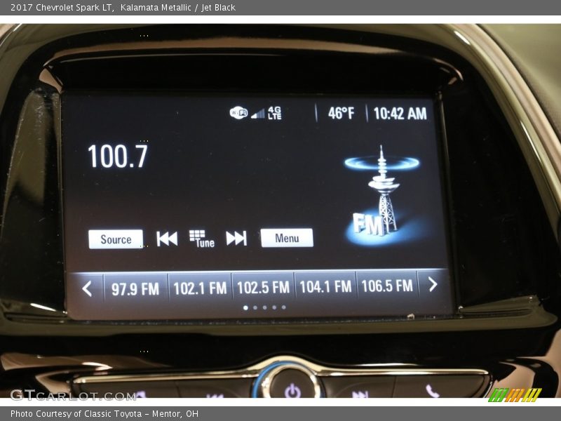 Kalamata Metallic / Jet Black 2017 Chevrolet Spark LT