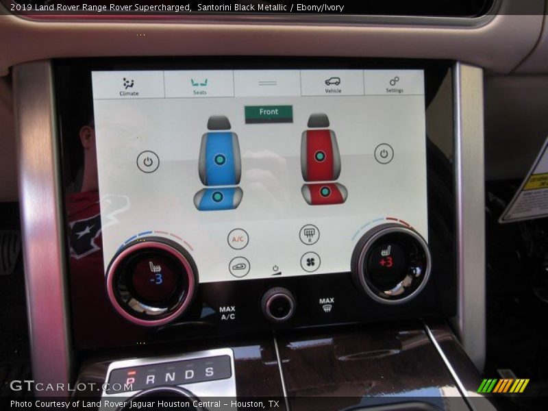 Santorini Black Metallic / Ebony/Ivory 2019 Land Rover Range Rover Supercharged