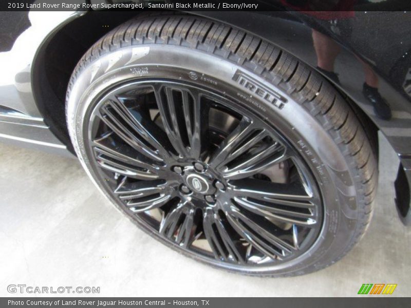 Santorini Black Metallic / Ebony/Ivory 2019 Land Rover Range Rover Supercharged