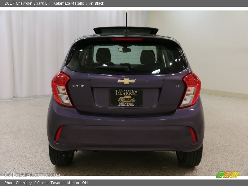 Kalamata Metallic / Jet Black 2017 Chevrolet Spark LT