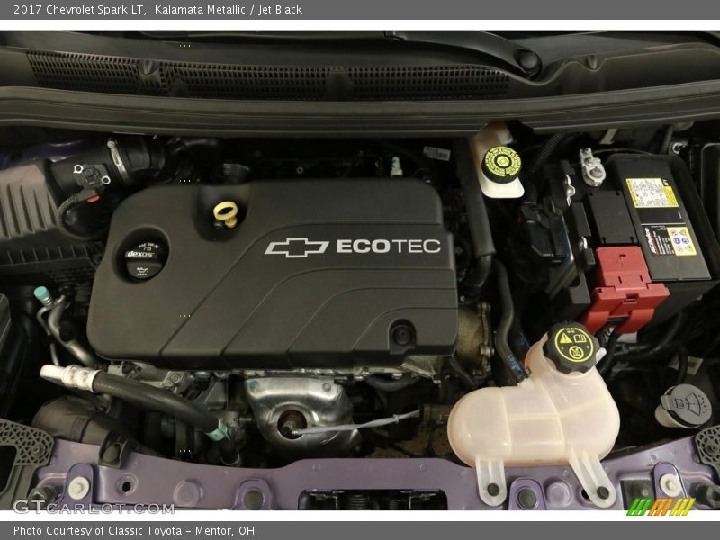 Kalamata Metallic / Jet Black 2017 Chevrolet Spark LT