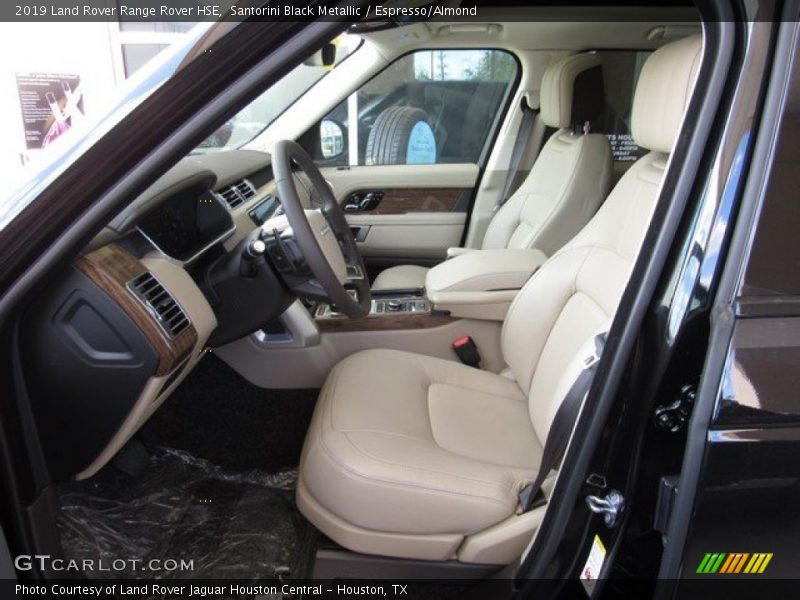 Santorini Black Metallic / Espresso/Almond 2019 Land Rover Range Rover HSE
