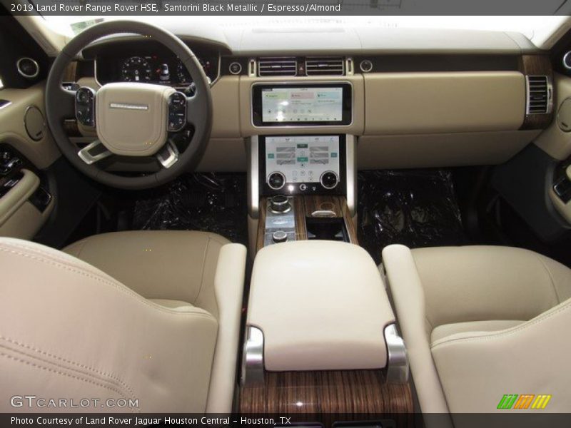 Santorini Black Metallic / Espresso/Almond 2019 Land Rover Range Rover HSE