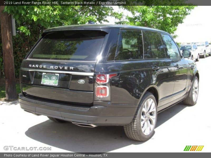 Santorini Black Metallic / Espresso/Almond 2019 Land Rover Range Rover HSE