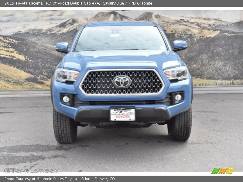 Cavalry Blue / TRD Graphite 2019 Toyota Tacoma TRD Off-Road Double Cab 4x4