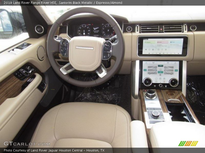 Santorini Black Metallic / Espresso/Almond 2019 Land Rover Range Rover HSE