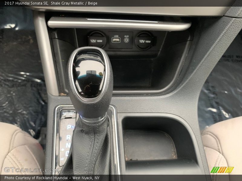 Shale Gray Metallic / Beige 2017 Hyundai Sonata SE