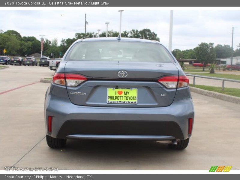 Celestite Gray Metallic / Light Gray 2020 Toyota Corolla LE