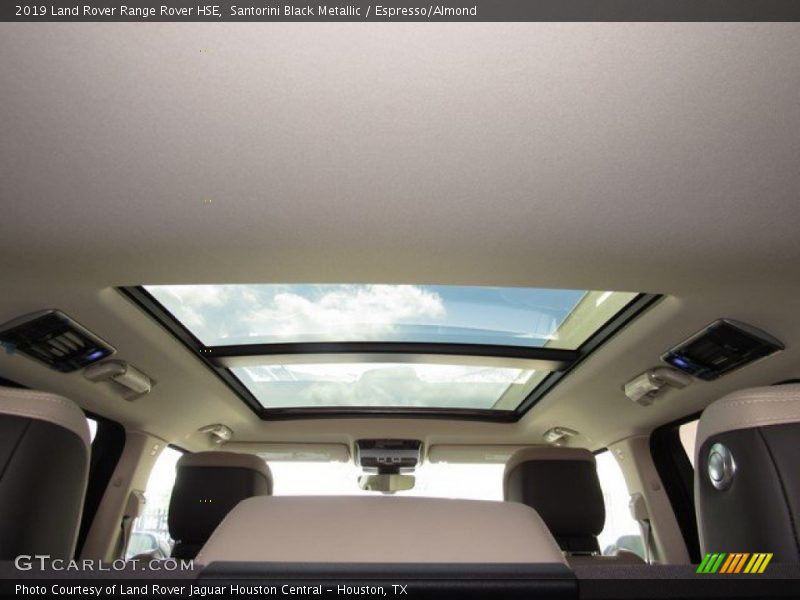 Santorini Black Metallic / Espresso/Almond 2019 Land Rover Range Rover HSE