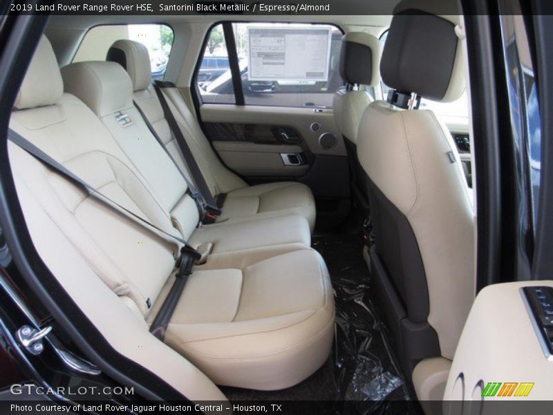 Santorini Black Metallic / Espresso/Almond 2019 Land Rover Range Rover HSE