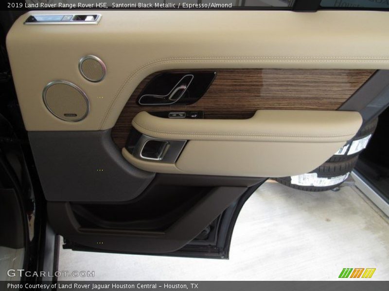 Santorini Black Metallic / Espresso/Almond 2019 Land Rover Range Rover HSE