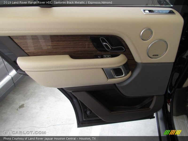 Santorini Black Metallic / Espresso/Almond 2019 Land Rover Range Rover HSE
