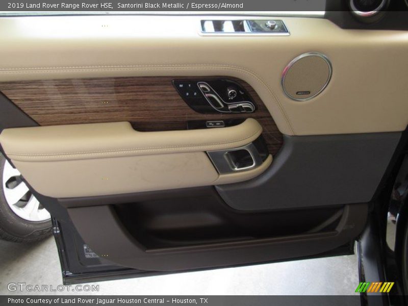 Santorini Black Metallic / Espresso/Almond 2019 Land Rover Range Rover HSE