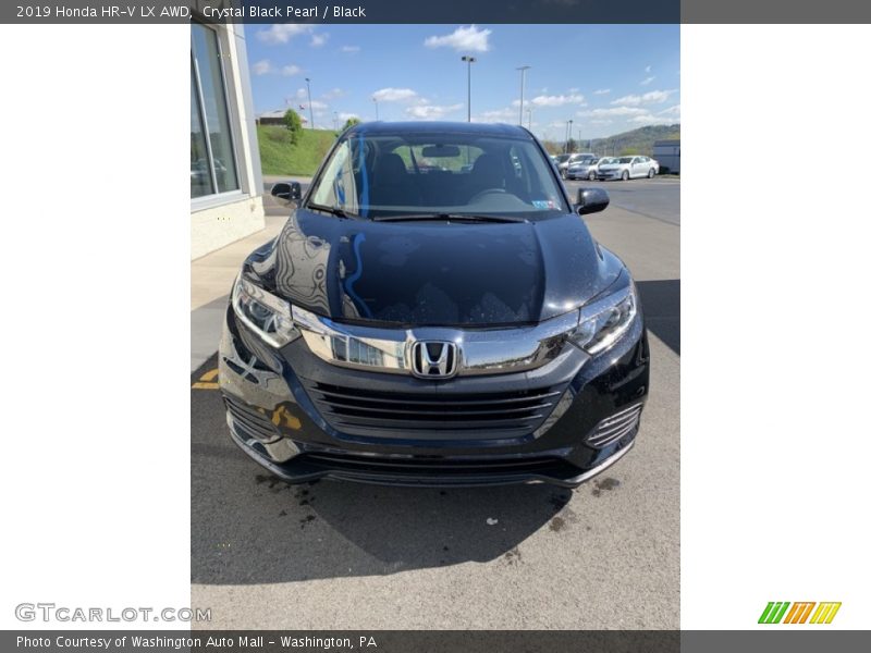 Crystal Black Pearl / Black 2019 Honda HR-V LX AWD